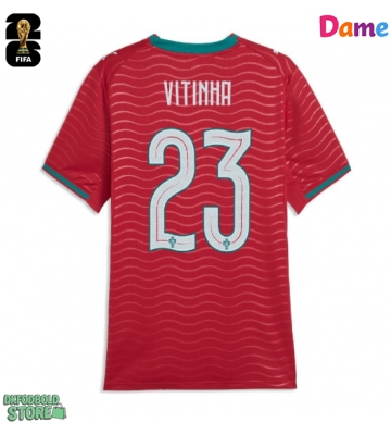 Portugal Vitinha #23 Replika Hjemmebanetrøje Dame VM 2026 Kortærmet